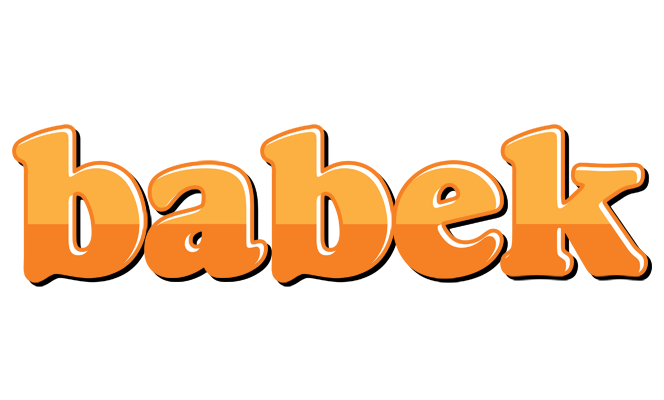 Babek orange logo