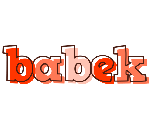 Babek paint logo