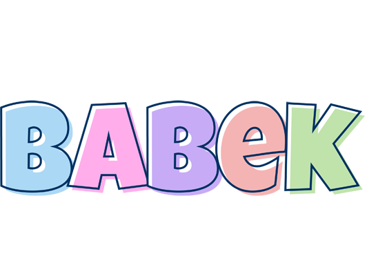 Babek pastel logo