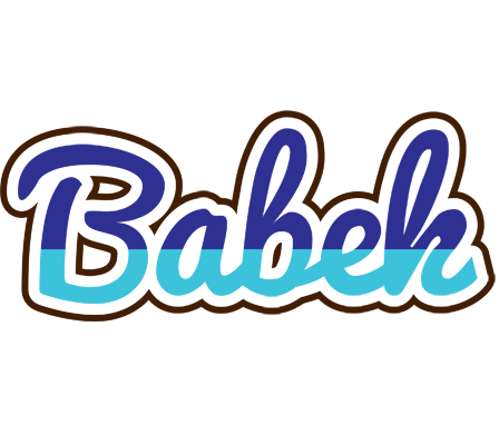 Babek raining logo