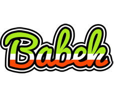 Babek superfun logo