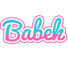 Babek woman logo