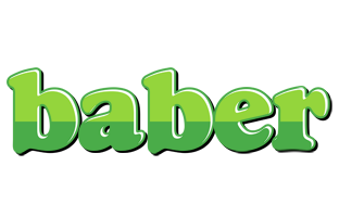 Baber apple logo