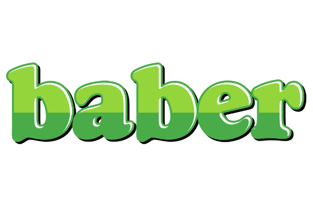 Baber apple logo
