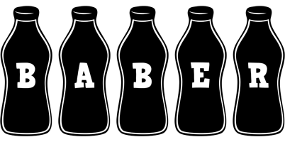 Baber bottle logo