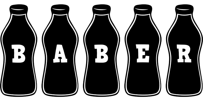 Baber bottle logo