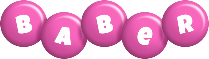 Baber candy-pink logo