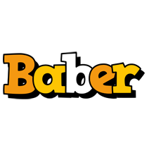 Baber cartoon logo