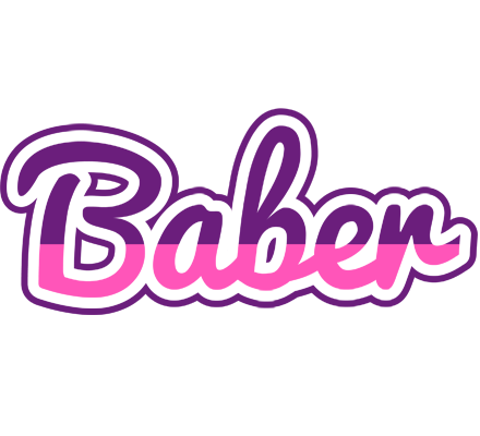 Baber cheerful logo