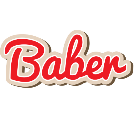 Baber chocolate logo