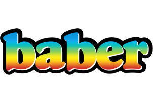 Baber color logo