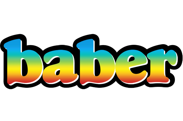 Baber color logo