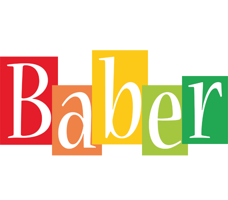 Baber colors logo
