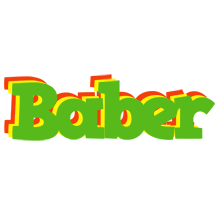 Baber crocodile logo