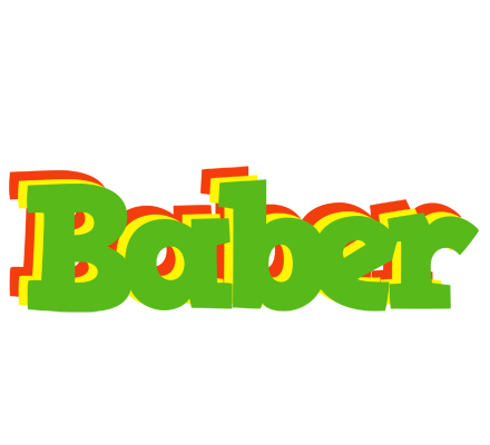 Baber crocodile logo