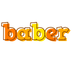 Baber desert logo