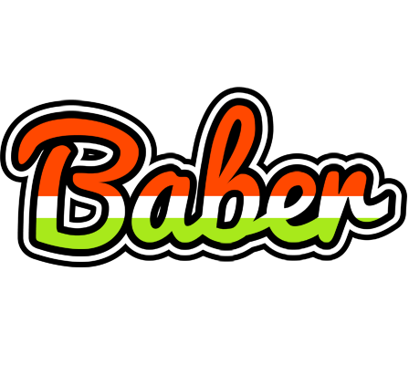 Baber exotic logo