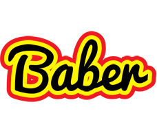 Baber flaming logo