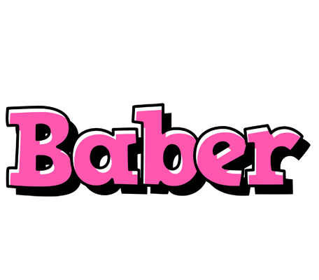Baber girlish logo
