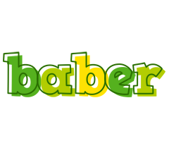 Baber juice logo