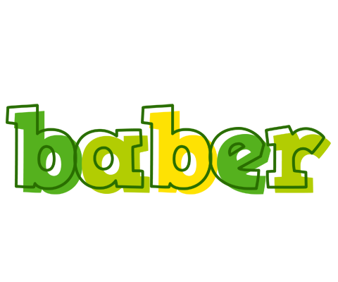 Baber juice logo