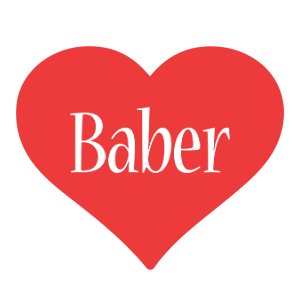 Baber love logo