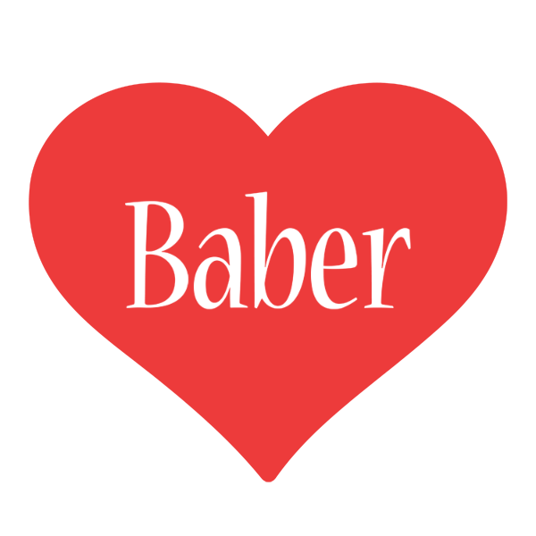 Baber love logo