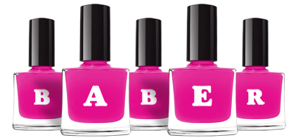 Baber nails logo