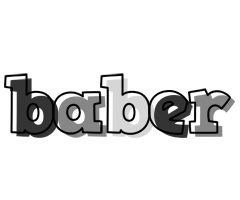 Baber night logo