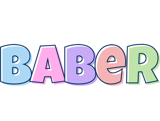 Baber pastel logo