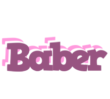 Baber relaxing logo