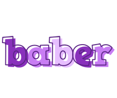 Baber sensual logo