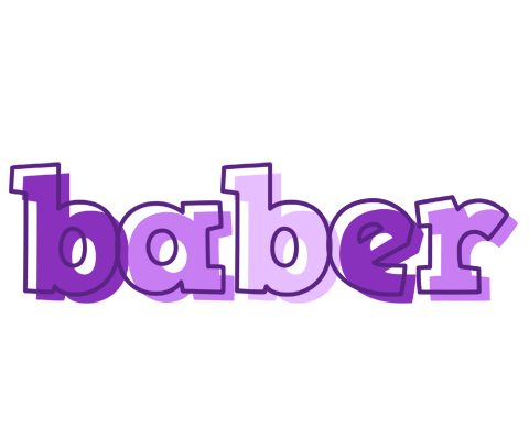 Baber sensual logo