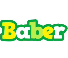 Baber soccer logo