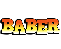 Baber sunset logo