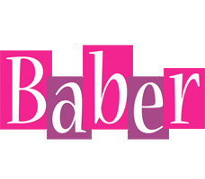 Baber whine logo