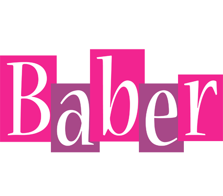 Baber whine logo