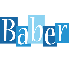 Baber winter logo