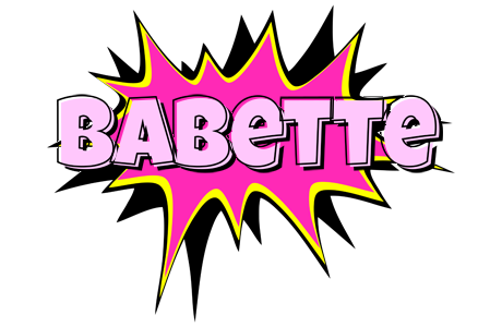 Babette badabing logo