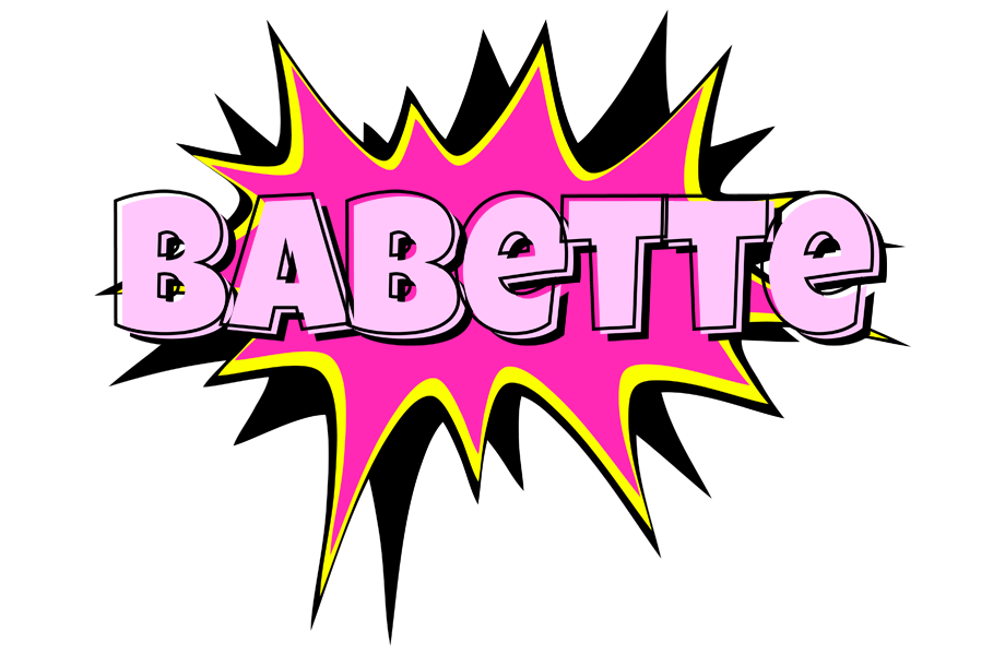 Babette badabing logo