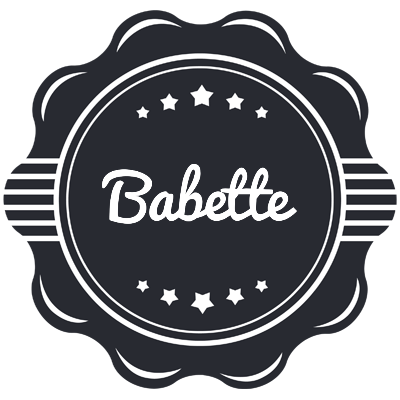 Babette badge logo