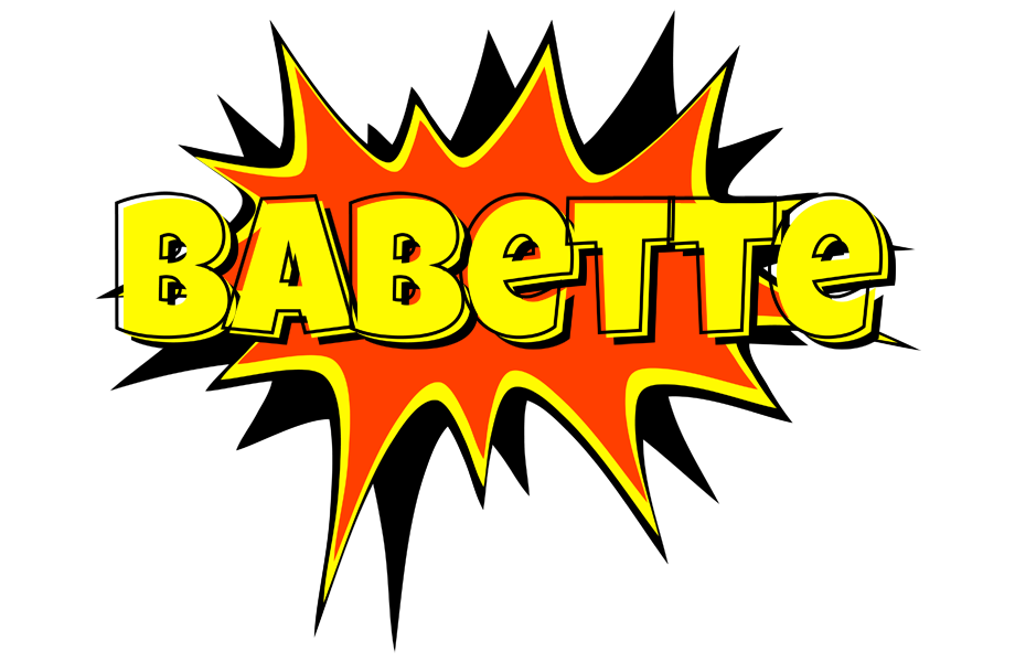Babette bazinga logo