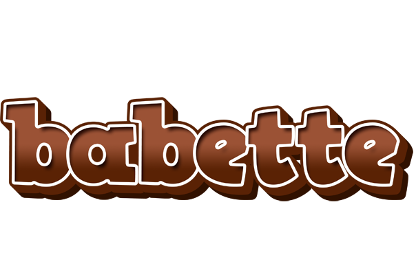 Babette brownie logo
