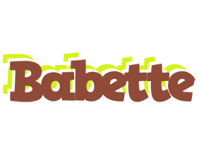 Babette caffeebar logo