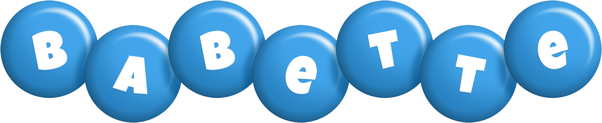Babette candy-blue logo