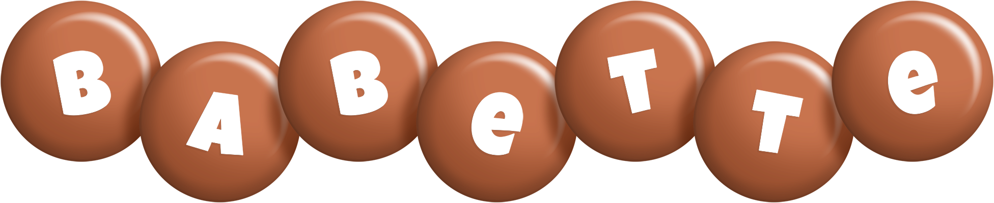 Babette candy-brown logo
