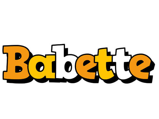 Babette cartoon logo
