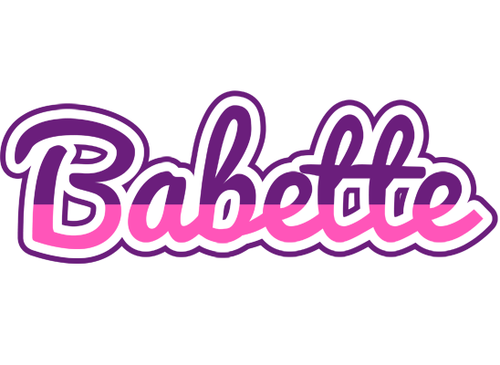 Babette cheerful logo