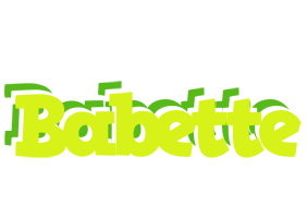 Babette citrus logo