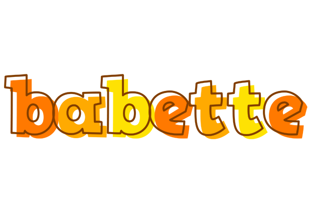 Babette desert logo